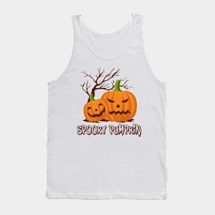 spooky pumpkin Tank Top